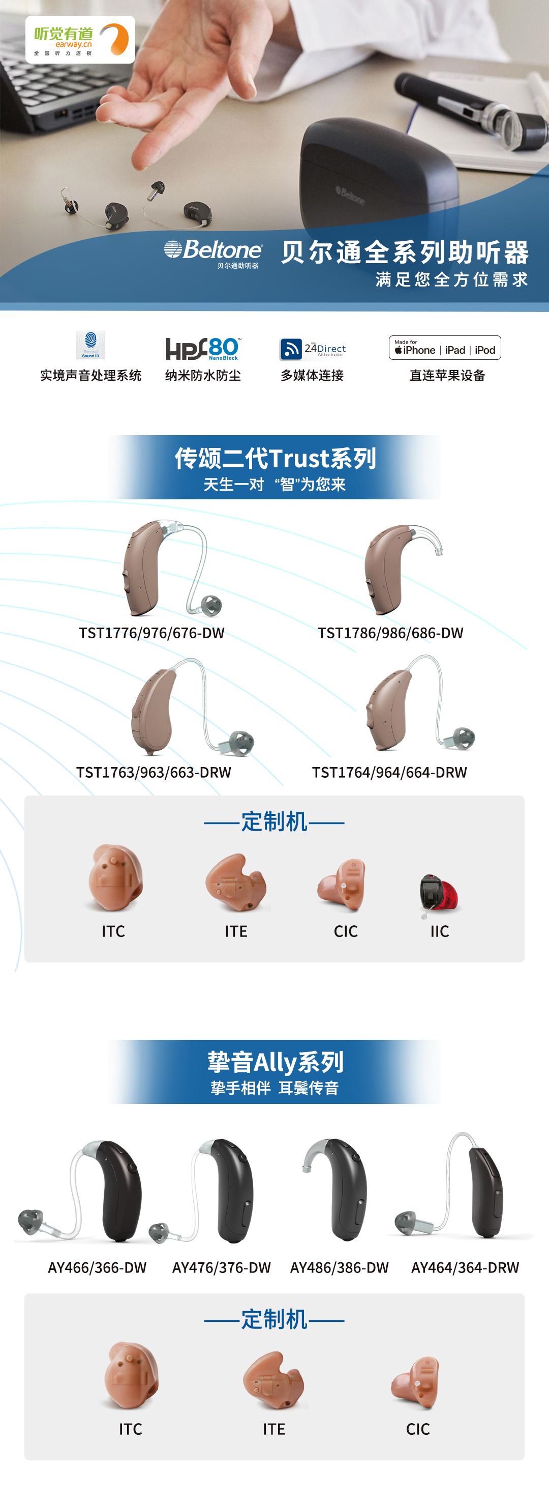 美国贝尔通助听器产品系列一览 从基础到旗舰的完整选购指南